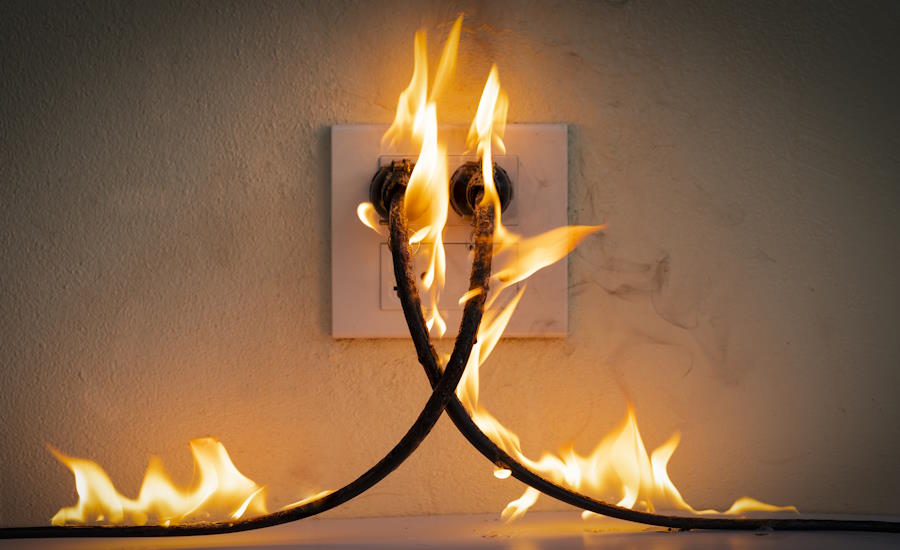 brandorsakerna är ofta många bland annat kan elektrisk utrustning och apparater drabbas eller rentav ha för hög påfrestning på bostadens elnät vilket i sin tur skapar överhettning med brand som följd se därför till att alltid använda godkända produkter och koppla inte för hög effekt till samma uttag